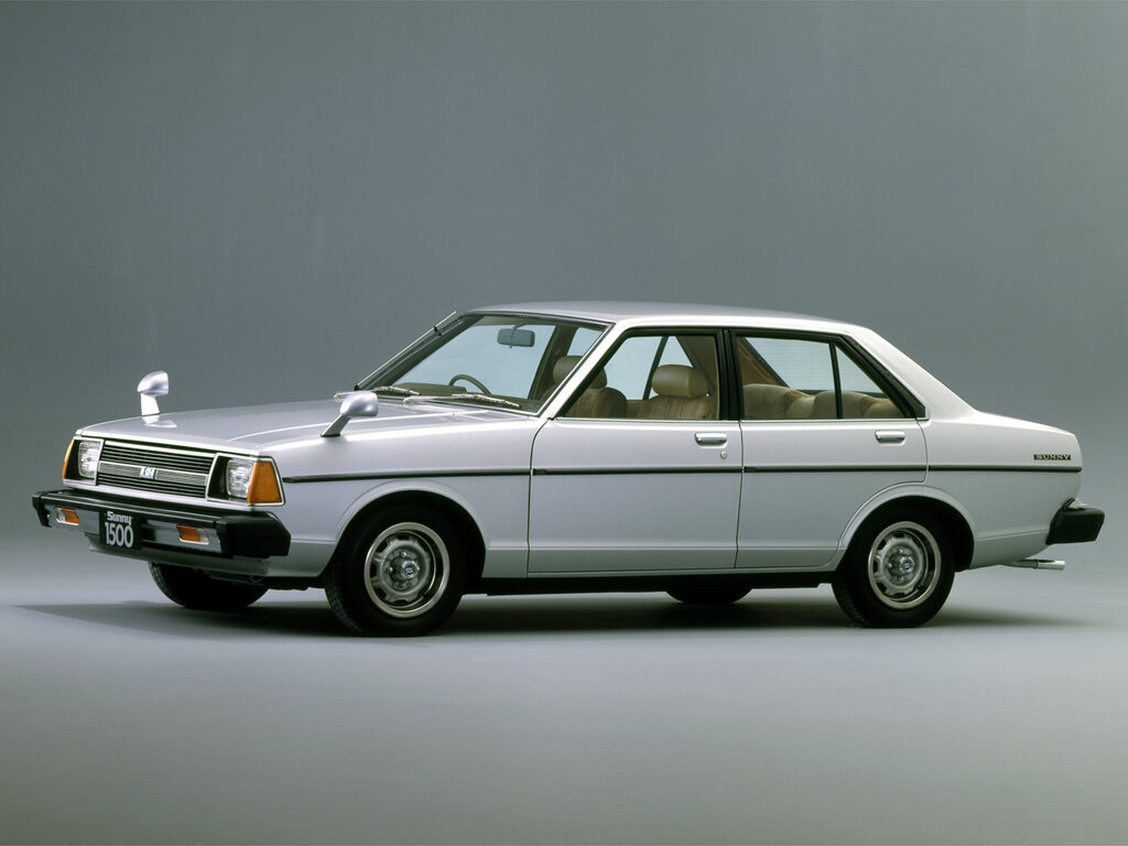 Nissan Sunny (B310, GB310, HB310, PB310) 4 поколение, рестайлинг, седан (10.1979 - 09.1981)